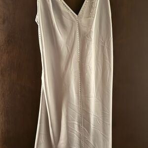 Victoria's Secret Cream High Low Dress